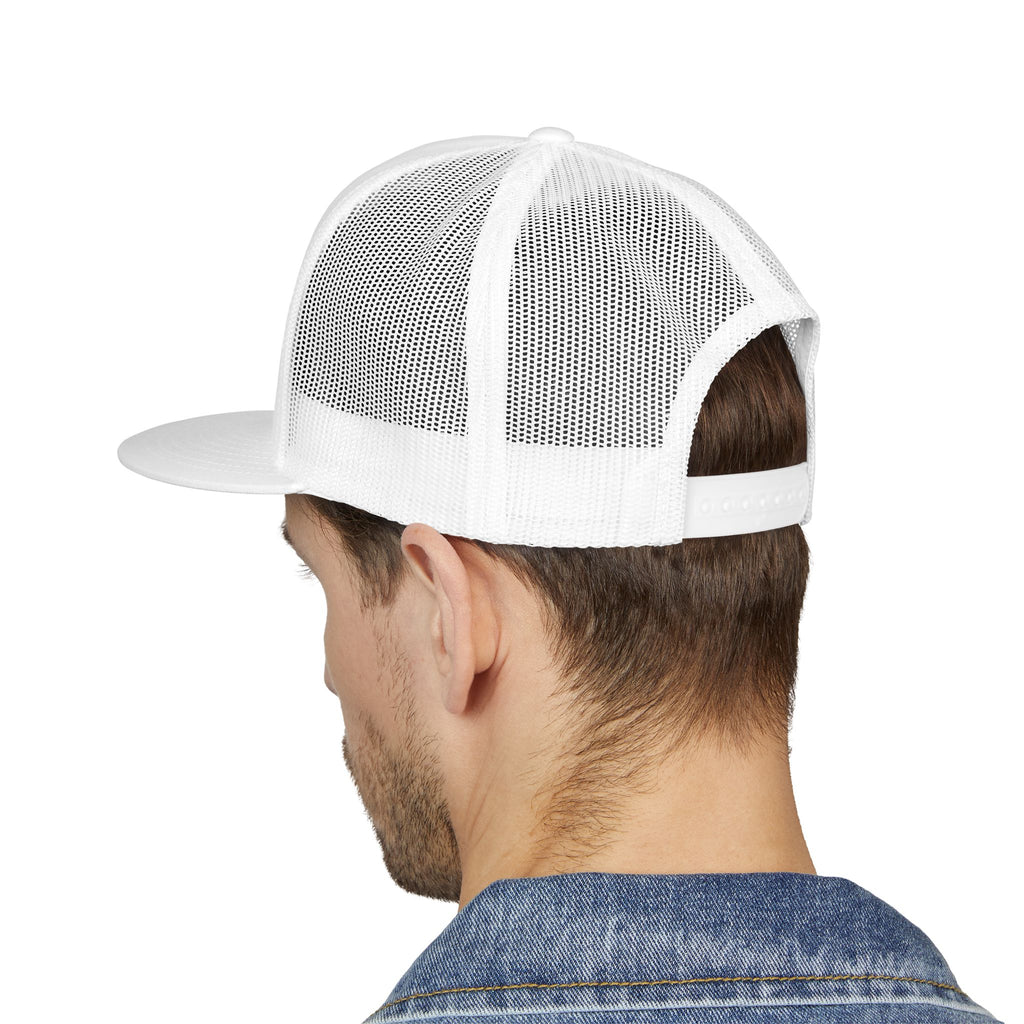 Island Paradise Trucker Cap — Tropical Beach Snapback