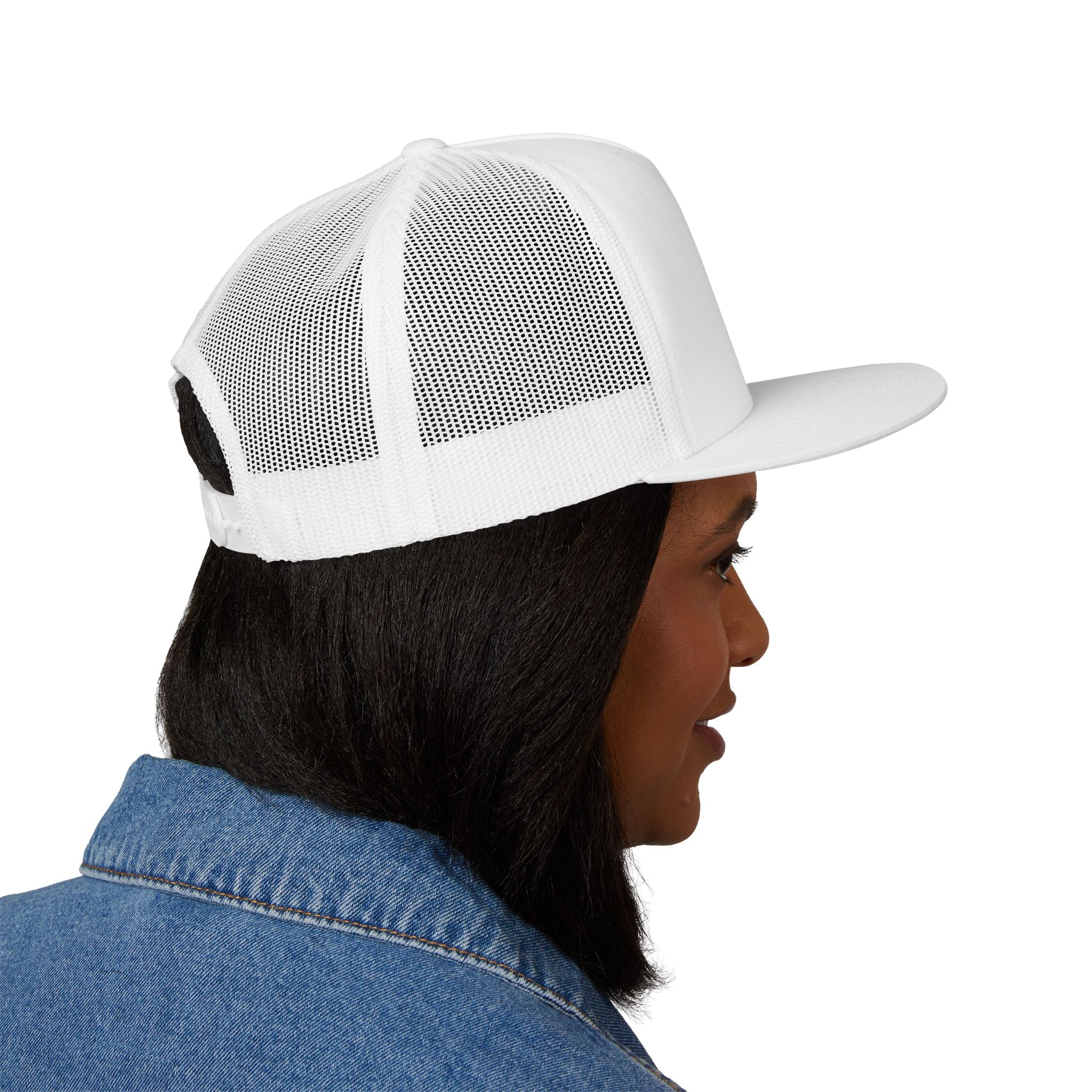 Island Paradise Trucker Cap — Tropical Beach Snapback