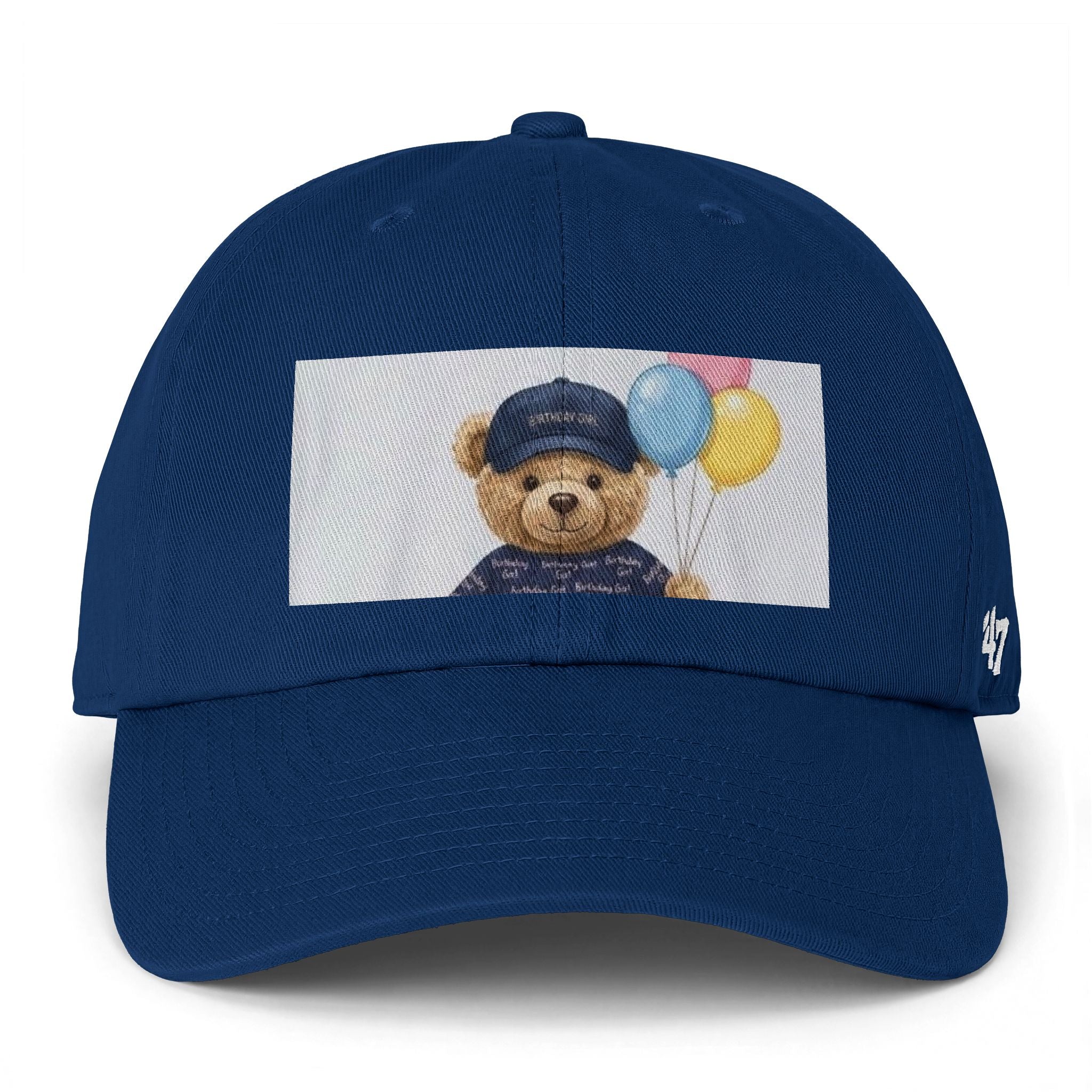 Bear Balloon Cap — Cute Teddy Bear Baseball Hat