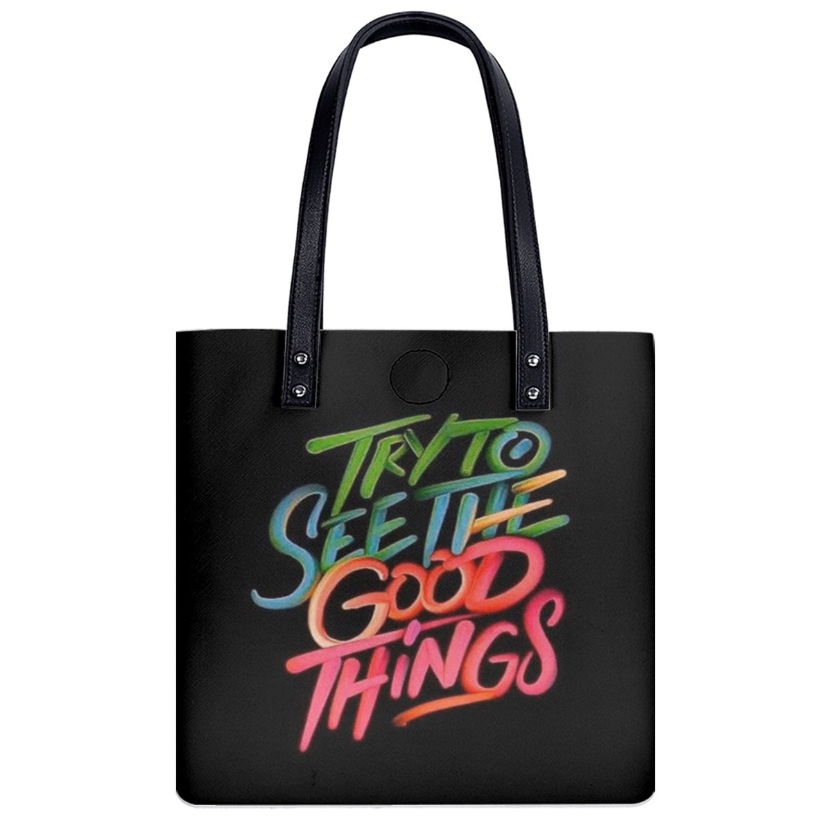 Vivid-Graffiti-Art PU Shoulder Bag