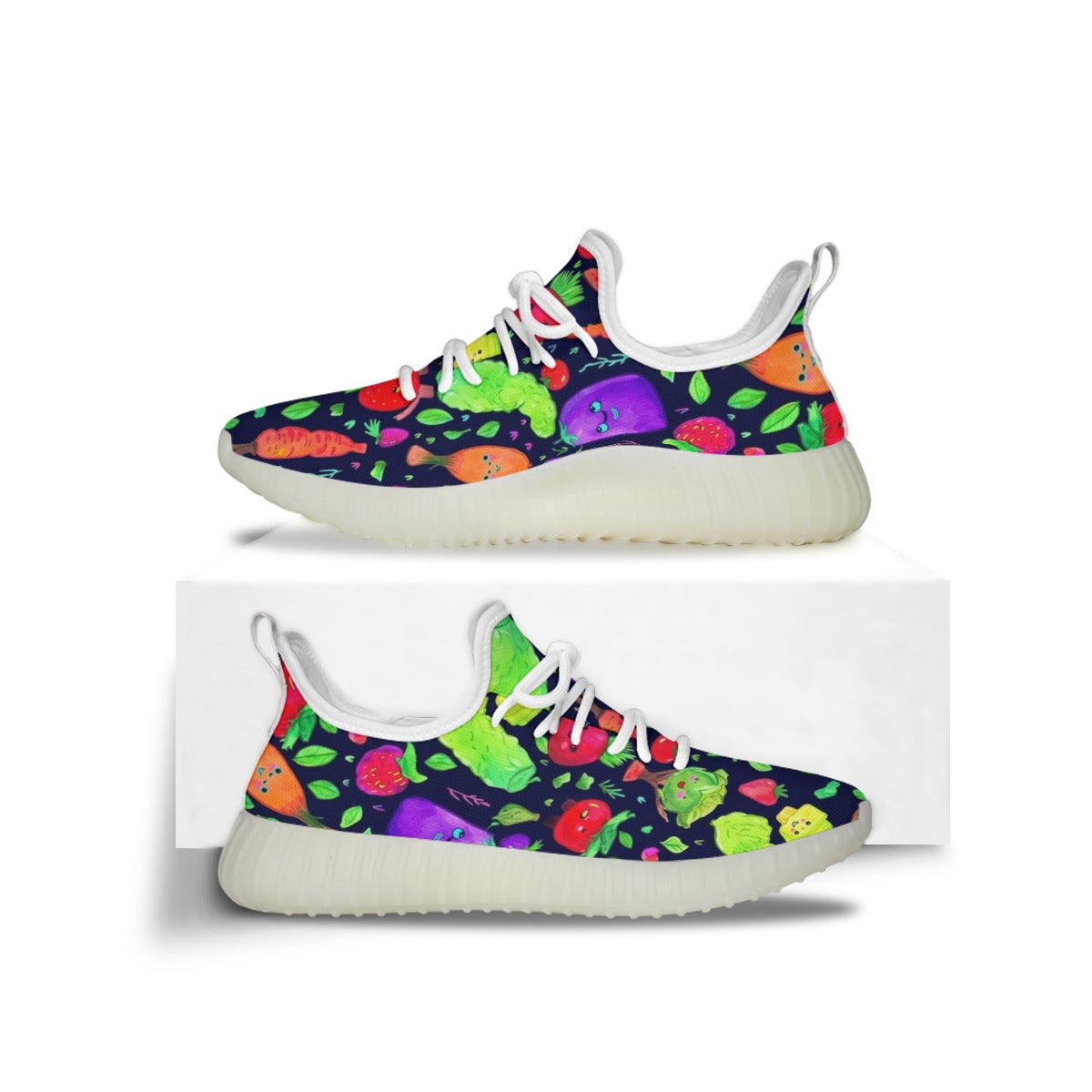 Fruit and Vegetable Women's Sports Shoes