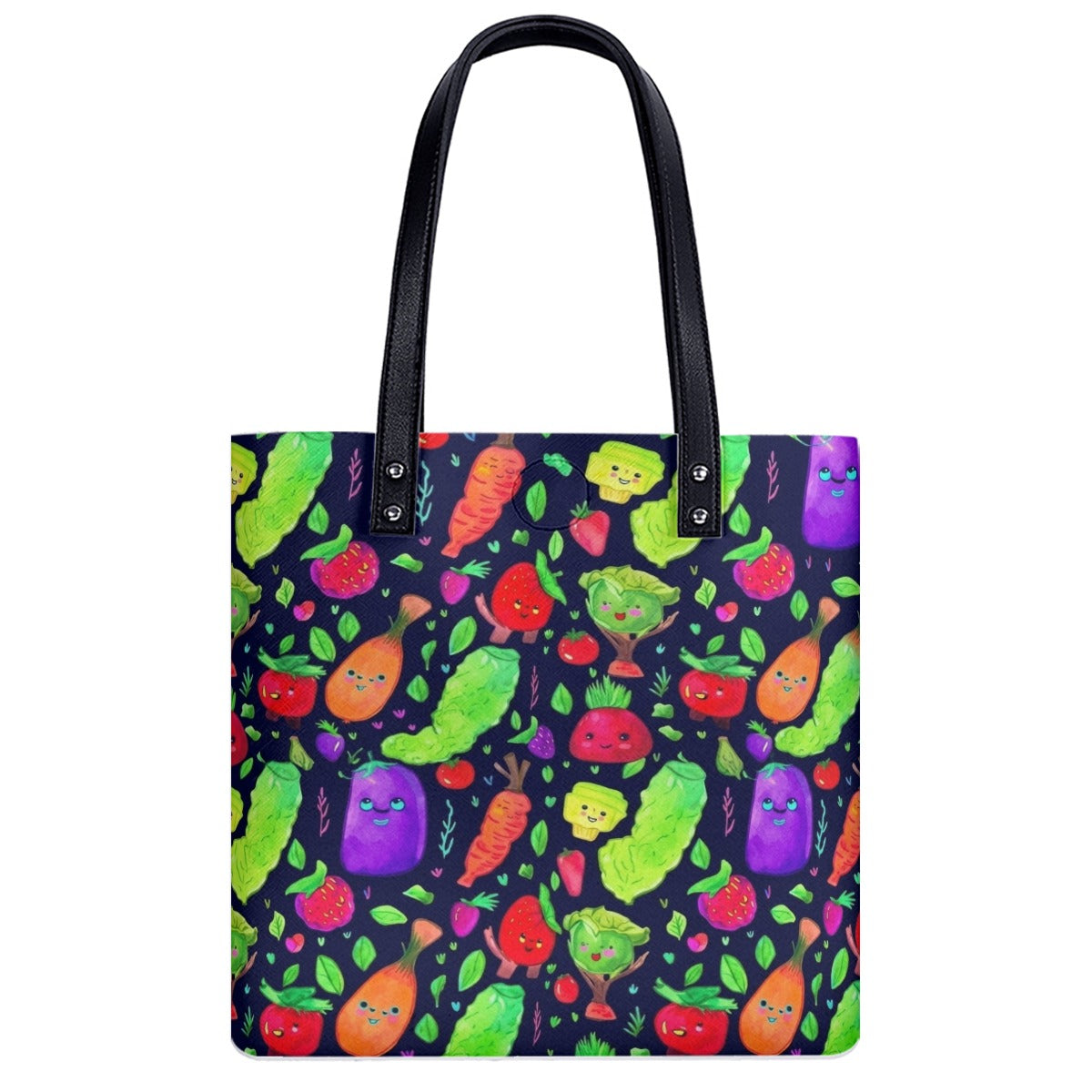 Fruit and Vegetable PU Shoulder Bag