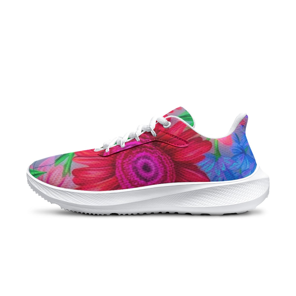 daisy and watercolor floral Women's Road Running Shoes
