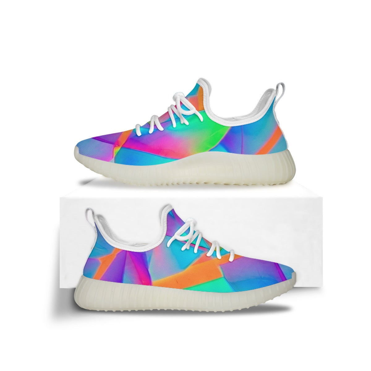 Eclectic-Mix-Shapes Women's Sports Shoes