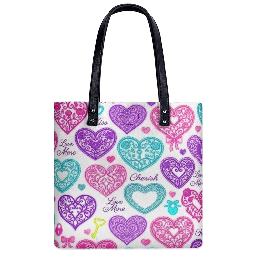 Cherish-and-Love More-Heart/W PU Shoulder Bag