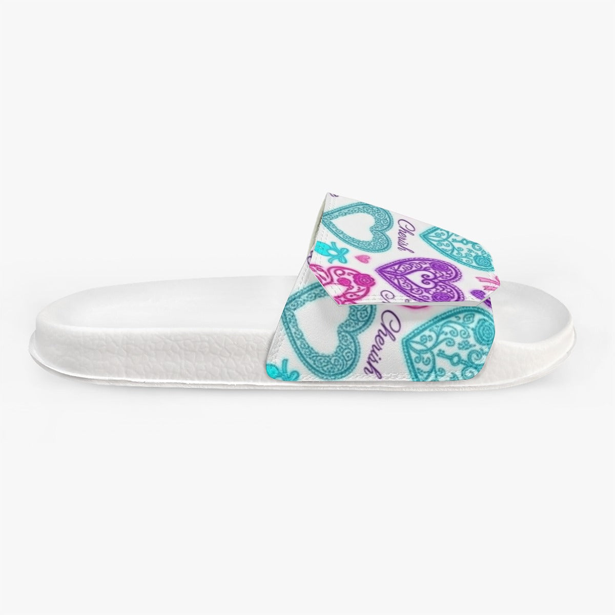 Cherish-and-Love More-Heart/W Women's Velcro Slippers