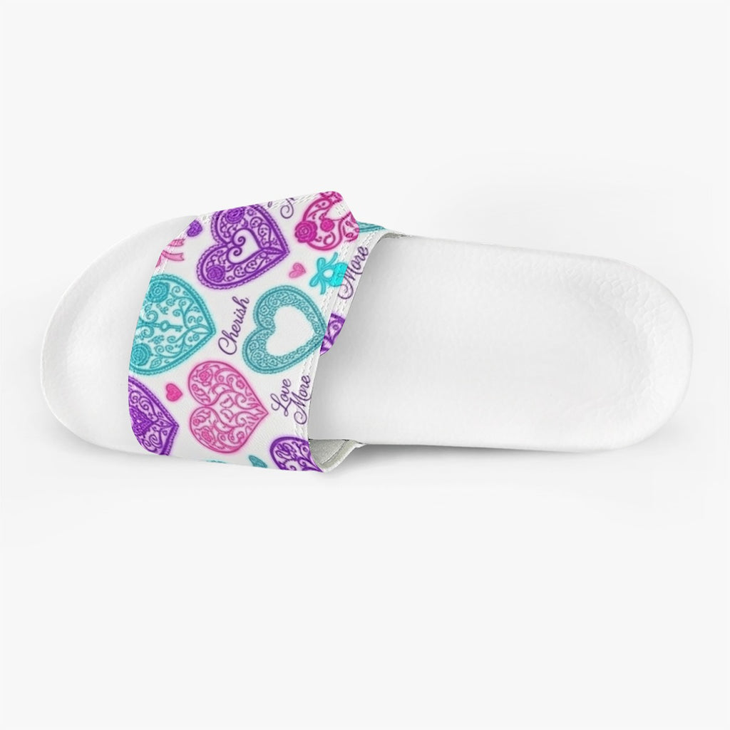 Cherish-and-Love More-Heart/W Women's Velcro Slippers