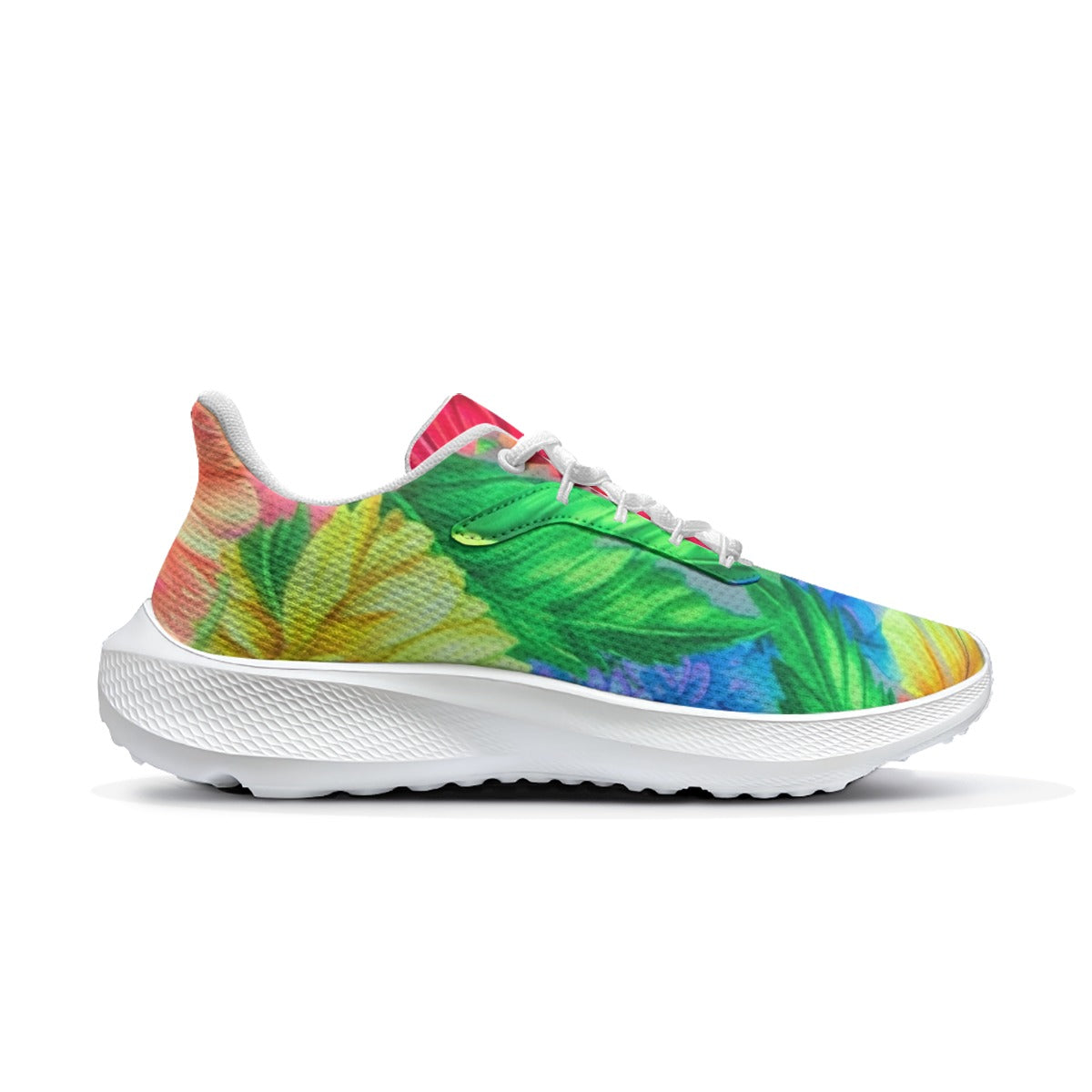 daisy and watercolor floral Women's Road Running Shoes