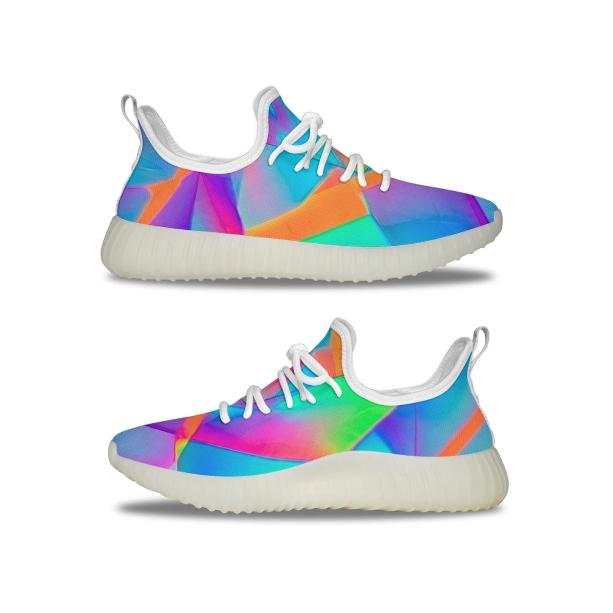 Eclectic-Mix-Shapes Women's Sports Shoes