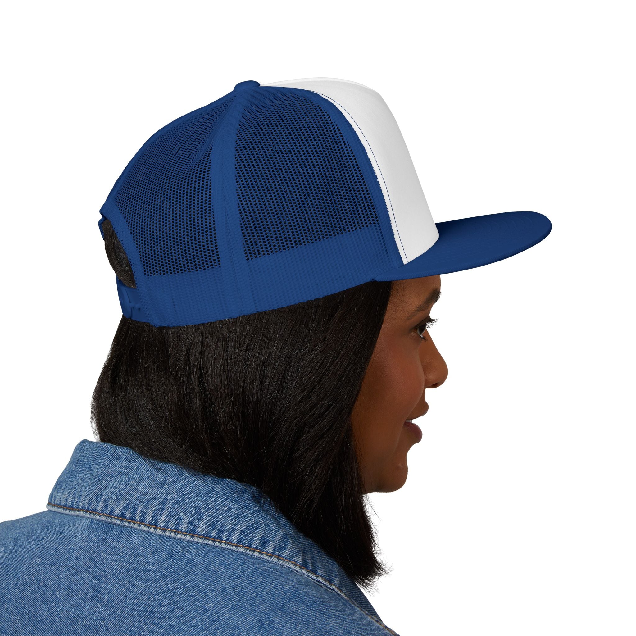 Island Paradise Trucker Cap — Tropical Beach Snapback