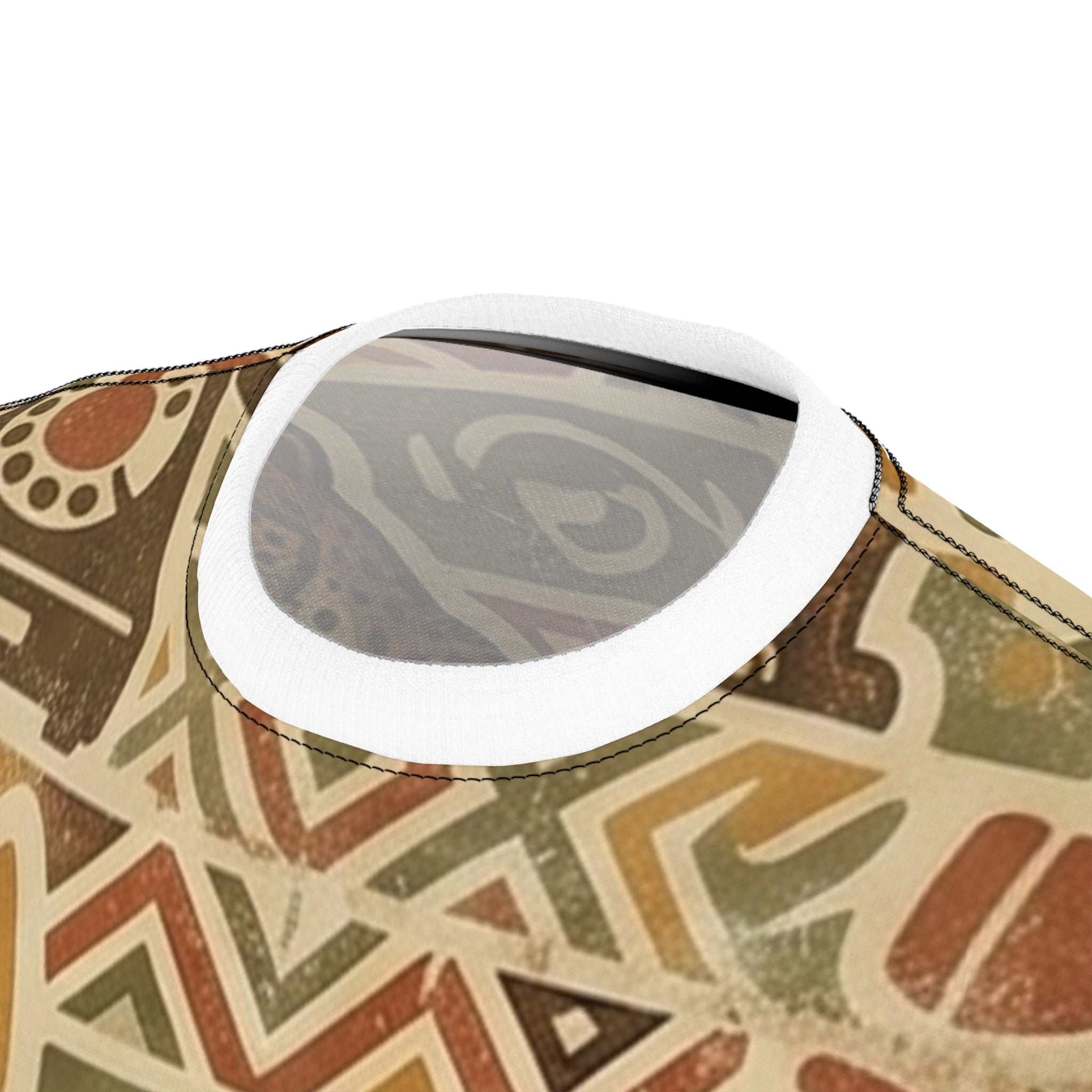 Cheetah Tribal Print Tee — Vintage African-Inspired All-Over Print Shirt Printify
