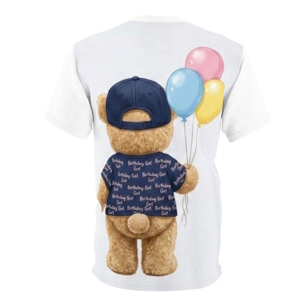 Birthday Teddy Bear All-Over Print Tee