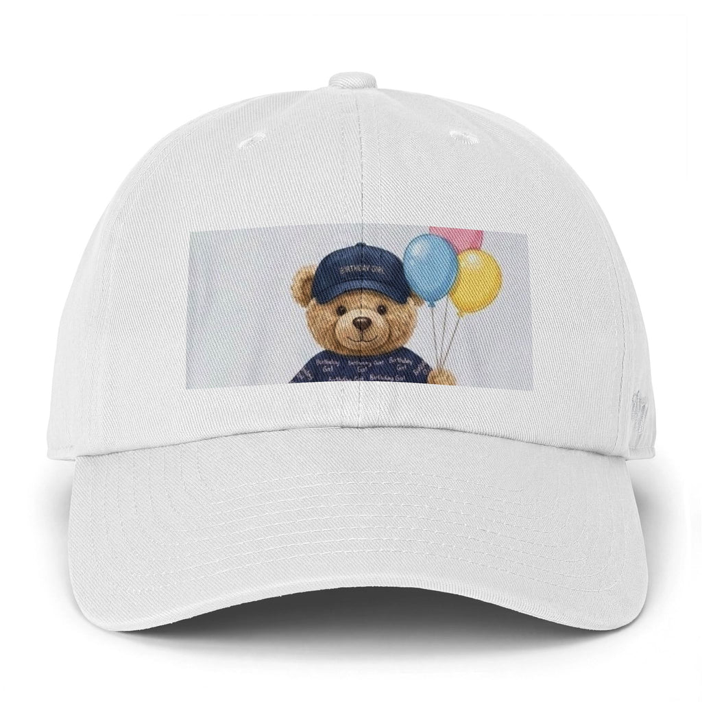 Bear Balloon Cap — Cute Teddy Bear Baseball Hat